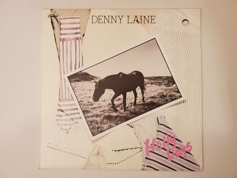 Denny Laine Holly Days vinyl record